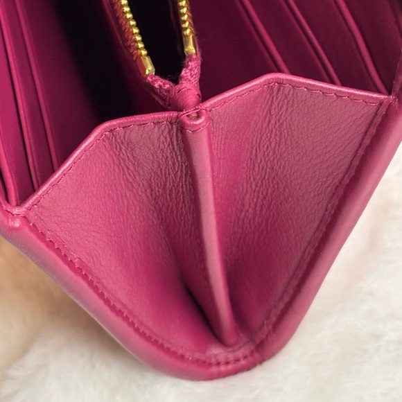 Prada Fuchsia Quilted Wallet - Picture 8 of 12